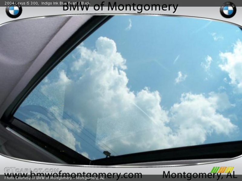 Indigo Ink Blue Pearl / Black 2004 Lexus IS 300