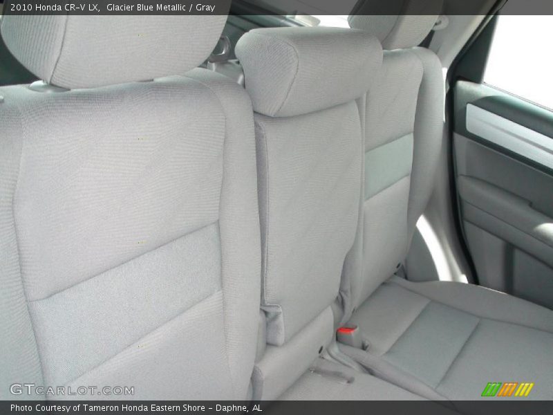 Glacier Blue Metallic / Gray 2010 Honda CR-V LX