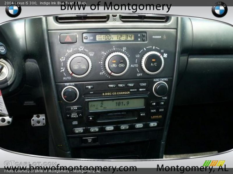 Indigo Ink Blue Pearl / Black 2004 Lexus IS 300