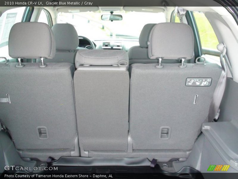 Glacier Blue Metallic / Gray 2010 Honda CR-V LX