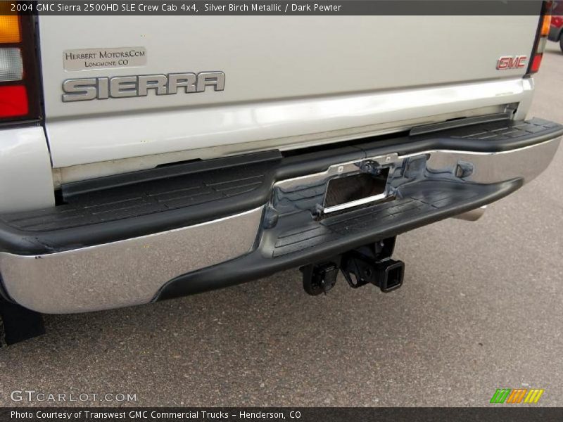 Silver Birch Metallic / Dark Pewter 2004 GMC Sierra 2500HD SLE Crew Cab 4x4