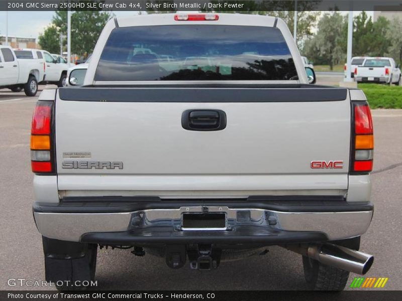 Silver Birch Metallic / Dark Pewter 2004 GMC Sierra 2500HD SLE Crew Cab 4x4
