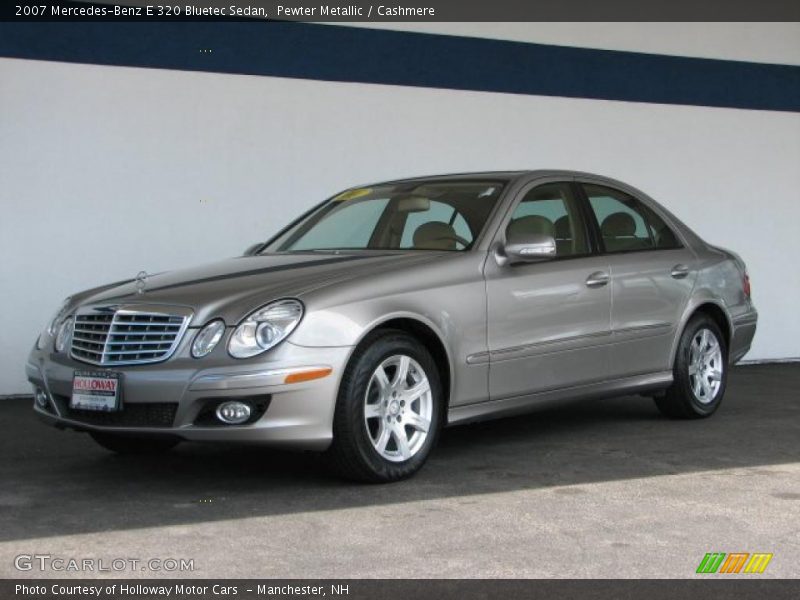 Pewter Metallic / Cashmere 2007 Mercedes-Benz E 320 Bluetec Sedan