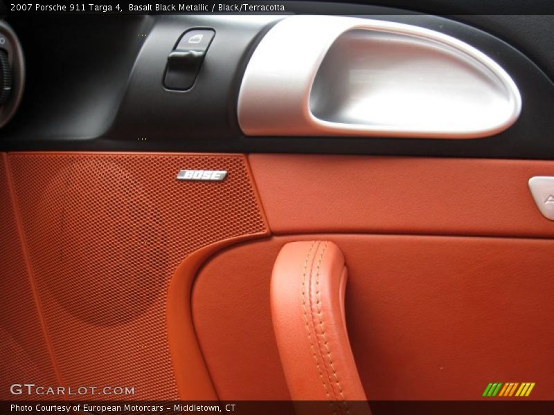 Basalt Black Metallic / Black/Terracotta 2007 Porsche 911 Targa 4