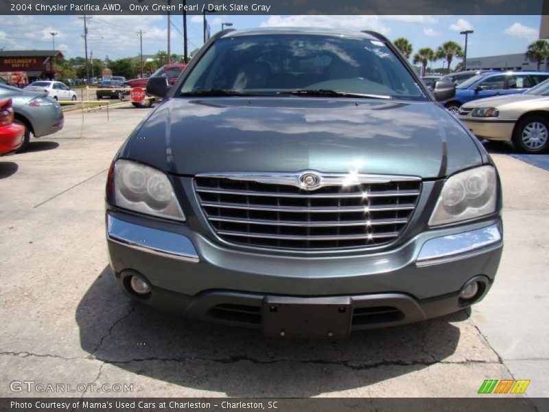 Onyx Green Pearl / Dark Slate Gray 2004 Chrysler Pacifica AWD