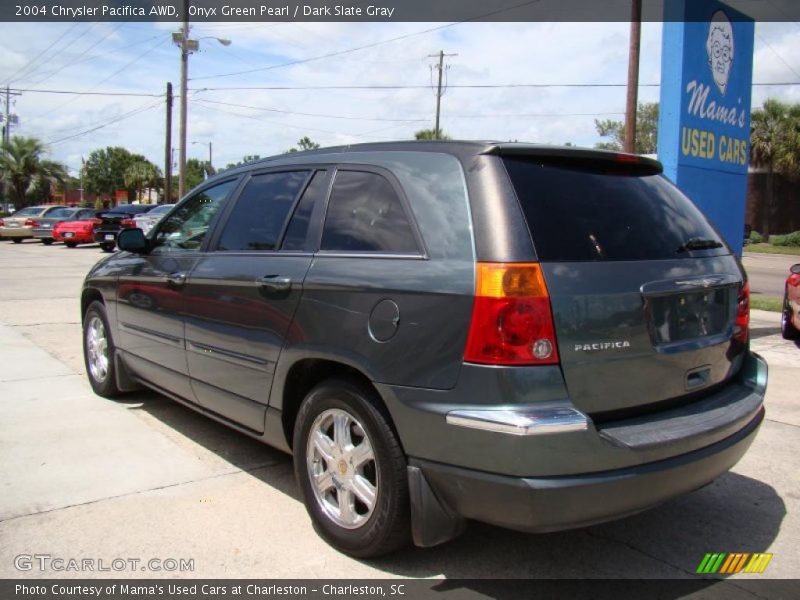 Onyx Green Pearl / Dark Slate Gray 2004 Chrysler Pacifica AWD