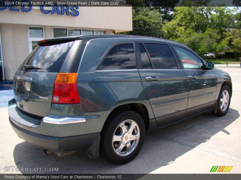 Onyx Green Pearl / Dark Slate Gray 2004 Chrysler Pacifica AWD