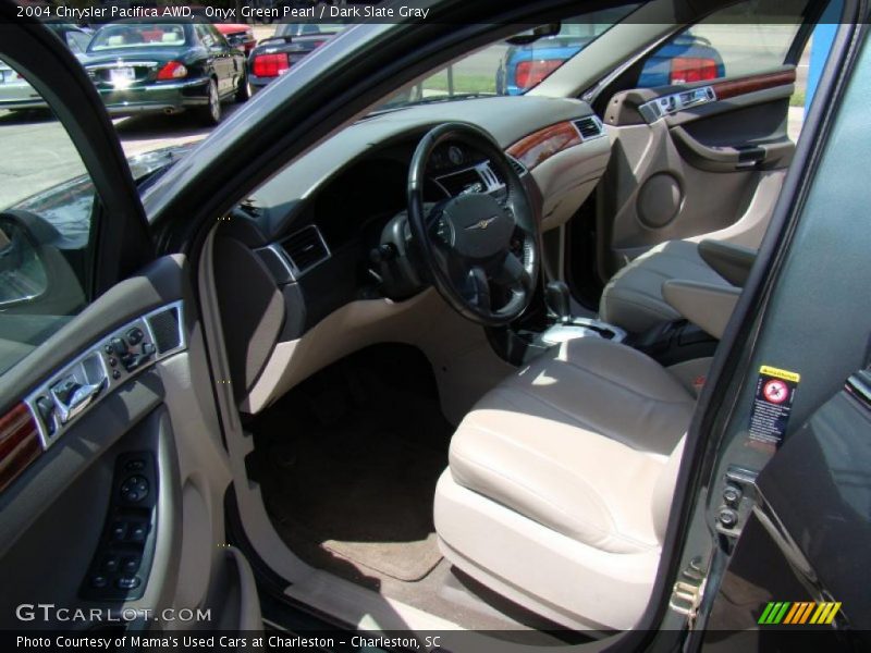 Onyx Green Pearl / Dark Slate Gray 2004 Chrysler Pacifica AWD