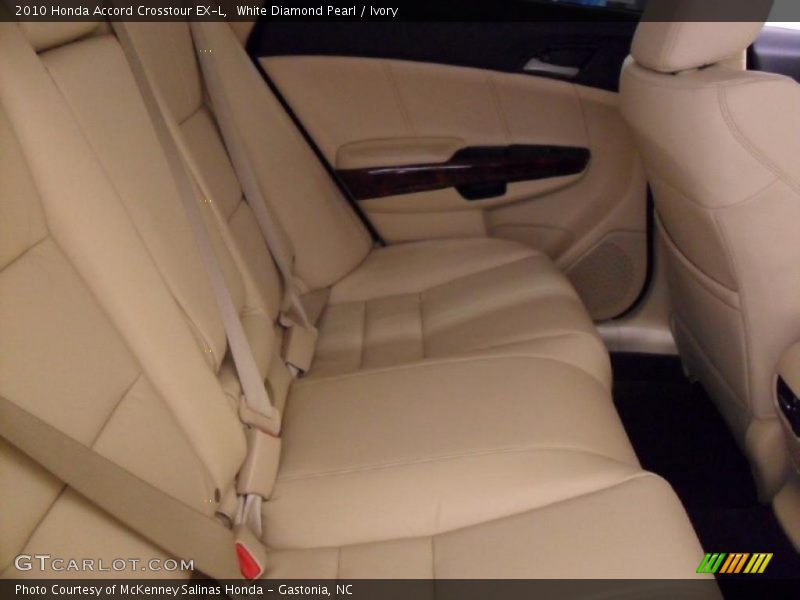 White Diamond Pearl / Ivory 2010 Honda Accord Crosstour EX-L