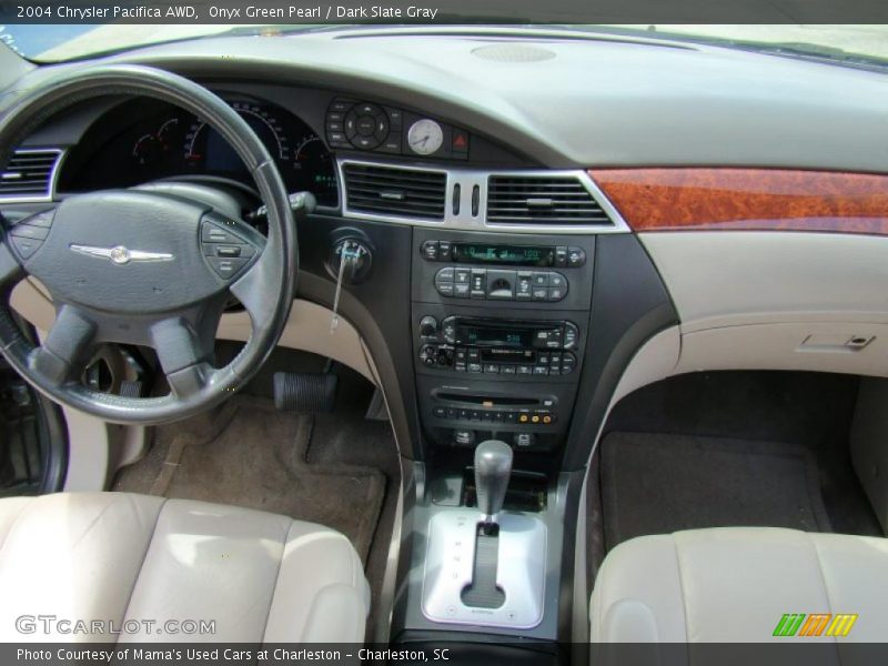 Onyx Green Pearl / Dark Slate Gray 2004 Chrysler Pacifica AWD