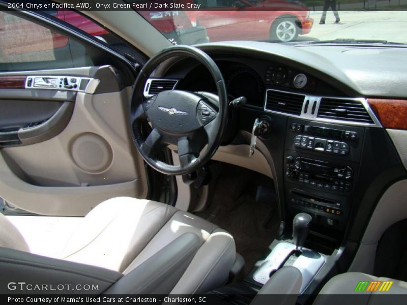 Onyx Green Pearl / Dark Slate Gray 2004 Chrysler Pacifica AWD