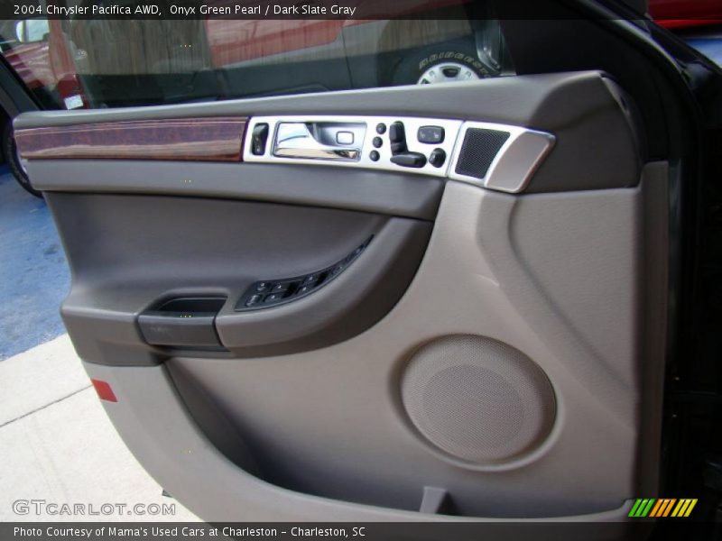 Onyx Green Pearl / Dark Slate Gray 2004 Chrysler Pacifica AWD
