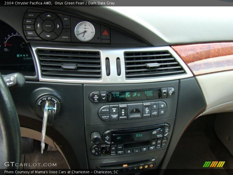 Onyx Green Pearl / Dark Slate Gray 2004 Chrysler Pacifica AWD