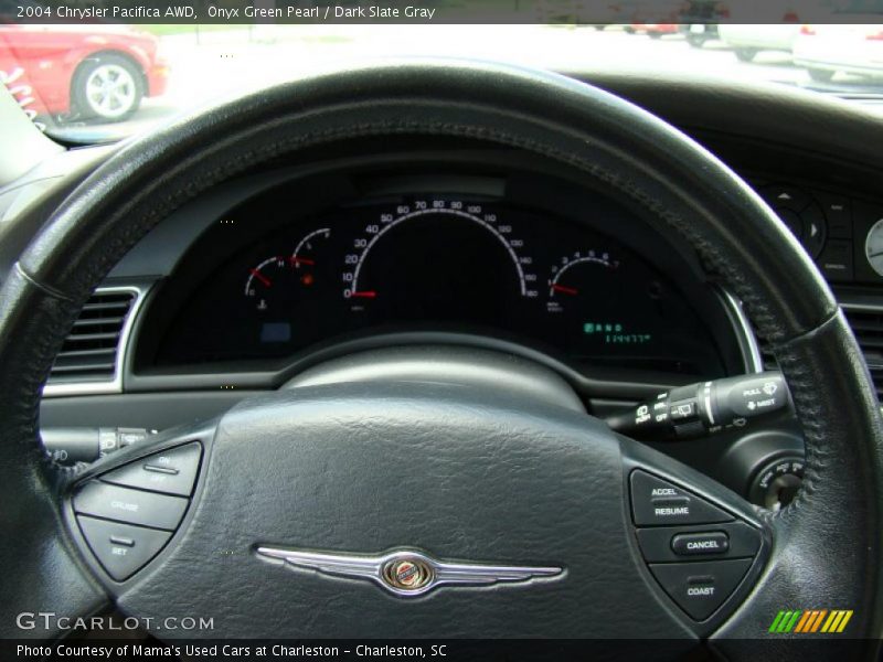 Onyx Green Pearl / Dark Slate Gray 2004 Chrysler Pacifica AWD