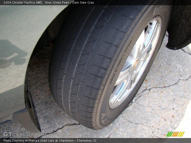 Onyx Green Pearl / Dark Slate Gray 2004 Chrysler Pacifica AWD