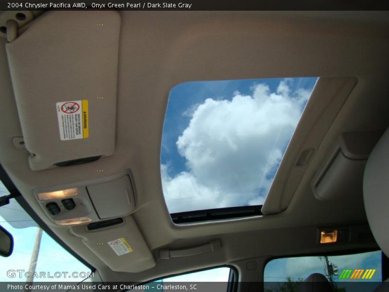 Onyx Green Pearl / Dark Slate Gray 2004 Chrysler Pacifica AWD