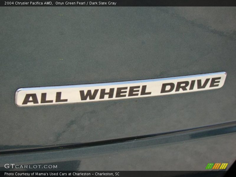 Onyx Green Pearl / Dark Slate Gray 2004 Chrysler Pacifica AWD