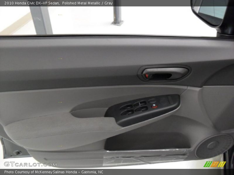 Polished Metal Metallic / Gray 2010 Honda Civic DX-VP Sedan