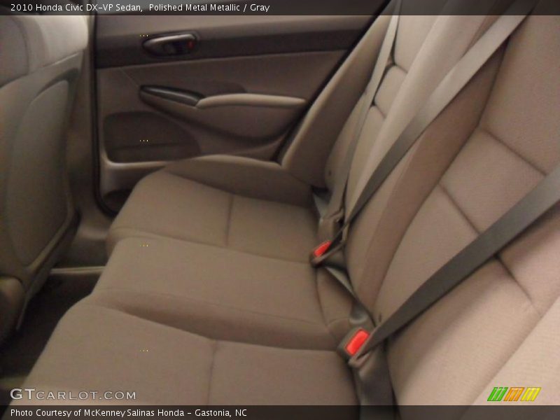 Polished Metal Metallic / Gray 2010 Honda Civic DX-VP Sedan