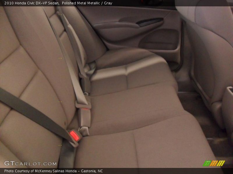 Polished Metal Metallic / Gray 2010 Honda Civic DX-VP Sedan