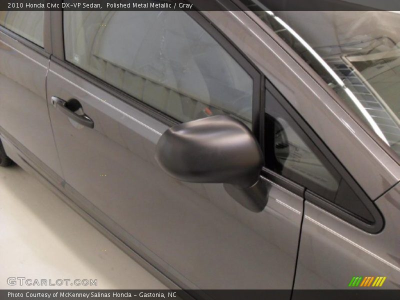 Polished Metal Metallic / Gray 2010 Honda Civic DX-VP Sedan