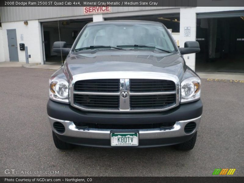 Mineral Gray Metallic / Medium Slate Gray 2008 Dodge Ram 2500 ST Quad Cab 4x4