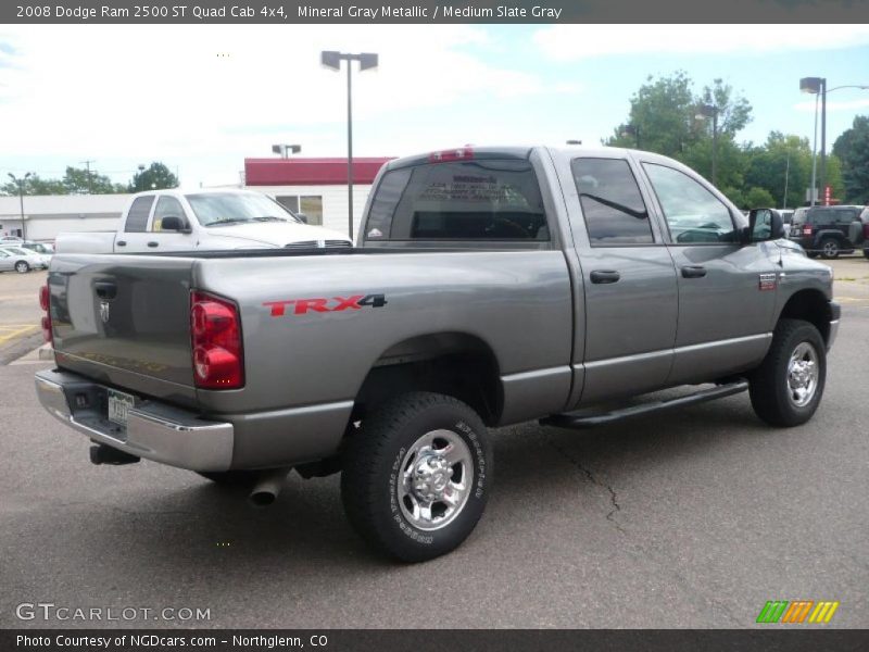 Mineral Gray Metallic / Medium Slate Gray 2008 Dodge Ram 2500 ST Quad Cab 4x4