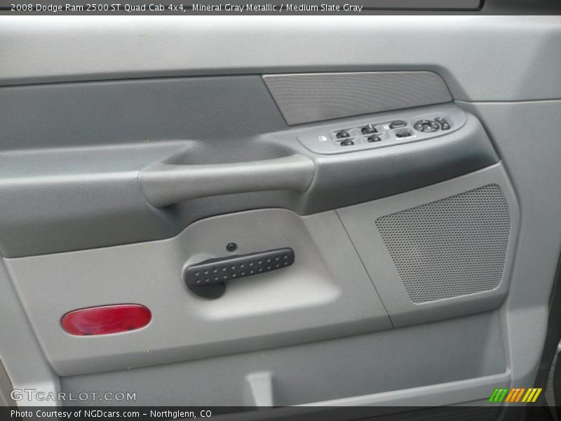 Mineral Gray Metallic / Medium Slate Gray 2008 Dodge Ram 2500 ST Quad Cab 4x4
