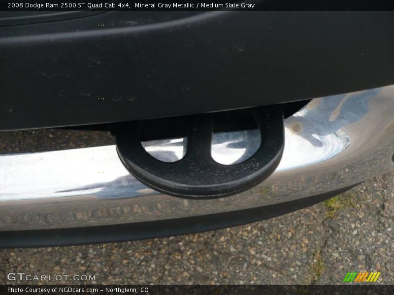 Mineral Gray Metallic / Medium Slate Gray 2008 Dodge Ram 2500 ST Quad Cab 4x4