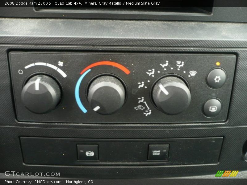 Mineral Gray Metallic / Medium Slate Gray 2008 Dodge Ram 2500 ST Quad Cab 4x4