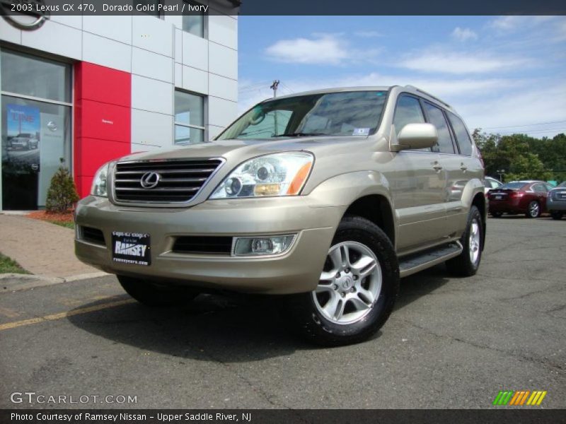 Dorado Gold Pearl / Ivory 2003 Lexus GX 470