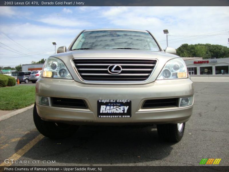 Dorado Gold Pearl / Ivory 2003 Lexus GX 470