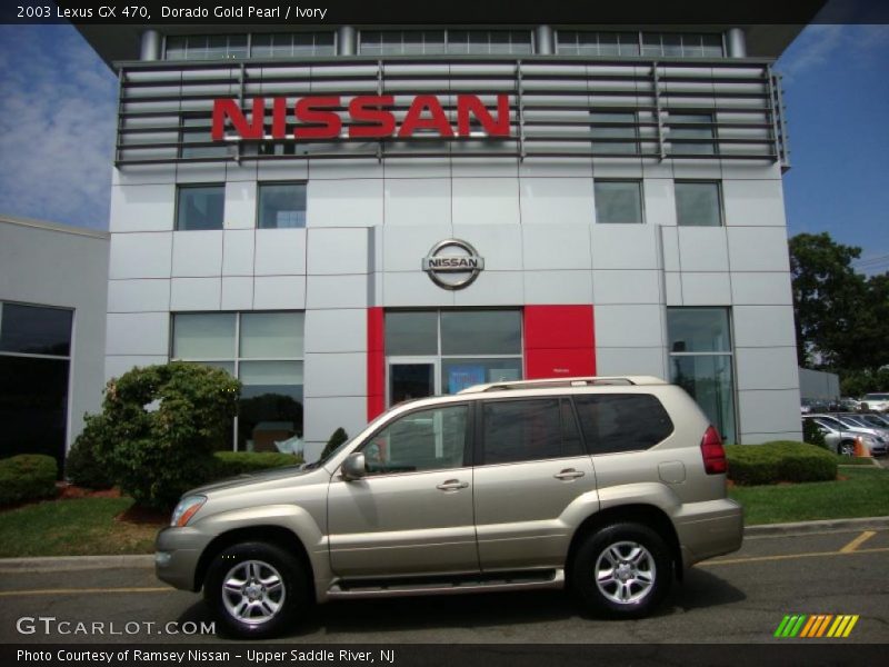 Dorado Gold Pearl / Ivory 2003 Lexus GX 470