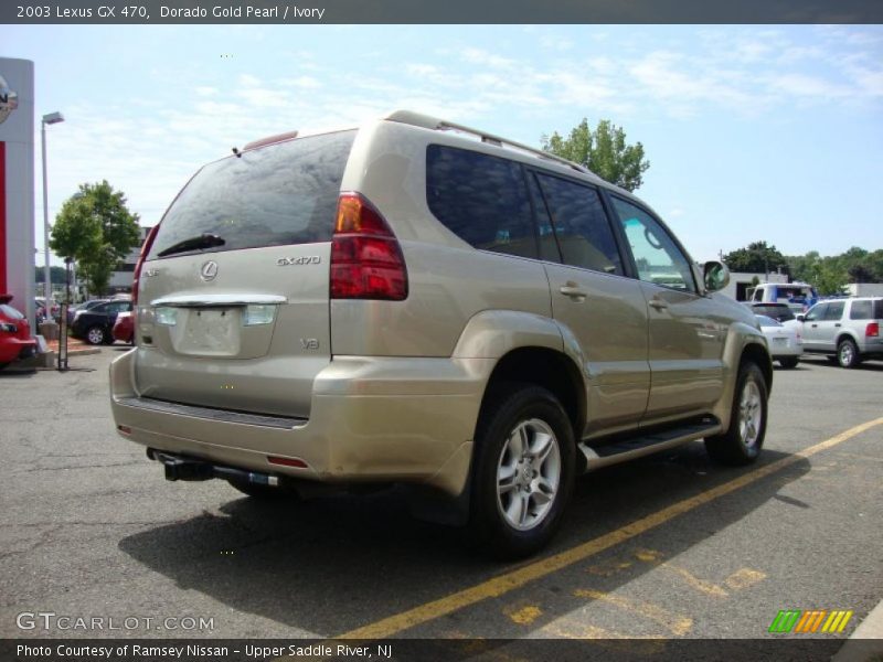 Dorado Gold Pearl / Ivory 2003 Lexus GX 470