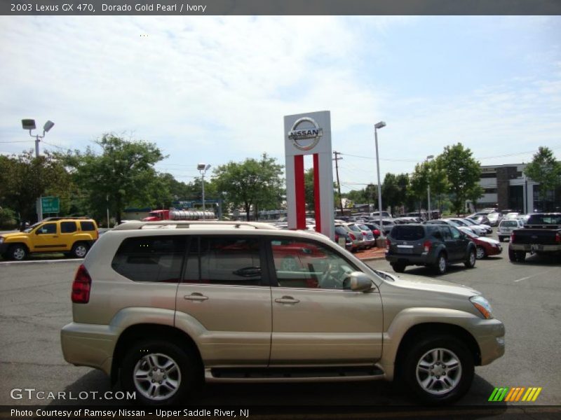 Dorado Gold Pearl / Ivory 2003 Lexus GX 470