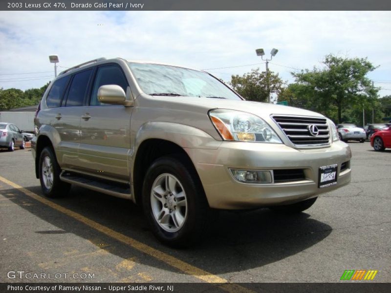 Dorado Gold Pearl / Ivory 2003 Lexus GX 470