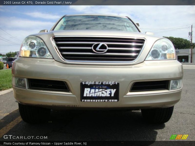 Dorado Gold Pearl / Ivory 2003 Lexus GX 470