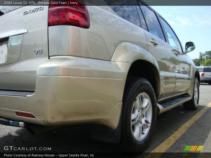 Dorado Gold Pearl / Ivory 2003 Lexus GX 470