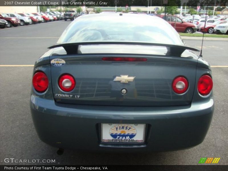 Blue Granite Metallic / Gray 2007 Chevrolet Cobalt LT Coupe