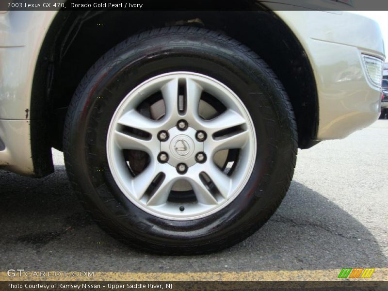 Dorado Gold Pearl / Ivory 2003 Lexus GX 470