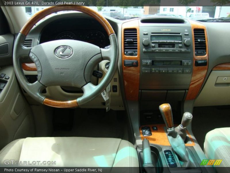 Dorado Gold Pearl / Ivory 2003 Lexus GX 470