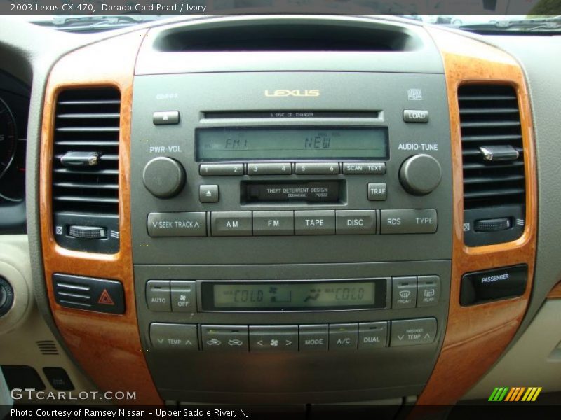 Dorado Gold Pearl / Ivory 2003 Lexus GX 470