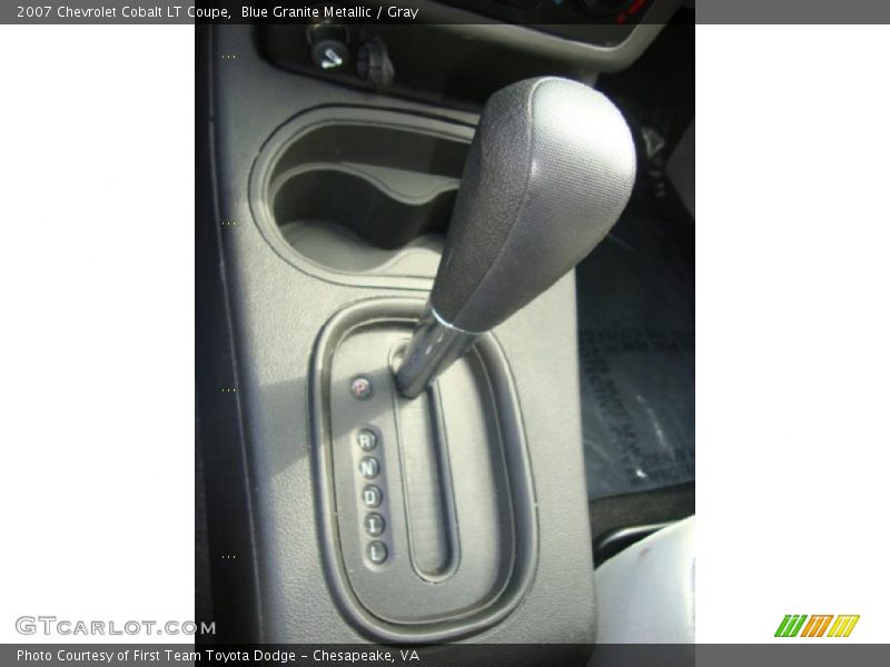 Blue Granite Metallic / Gray 2007 Chevrolet Cobalt LT Coupe