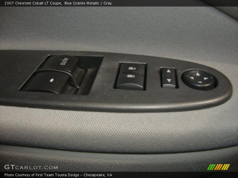 Blue Granite Metallic / Gray 2007 Chevrolet Cobalt LT Coupe