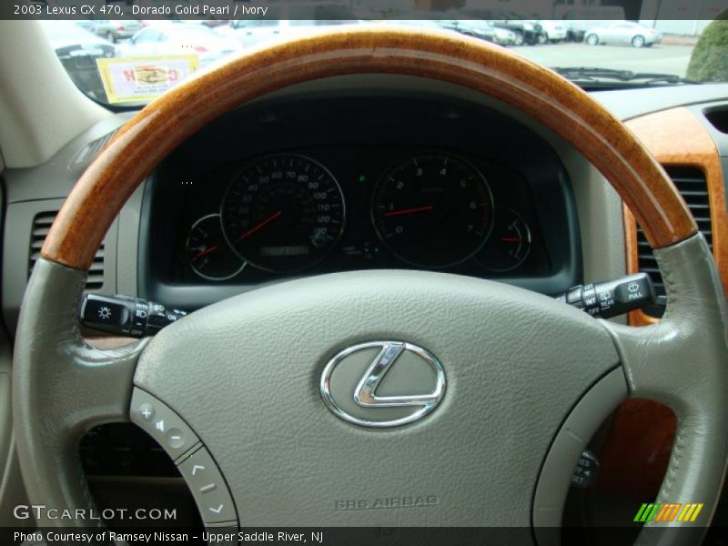 Dorado Gold Pearl / Ivory 2003 Lexus GX 470