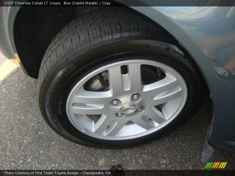Blue Granite Metallic / Gray 2007 Chevrolet Cobalt LT Coupe