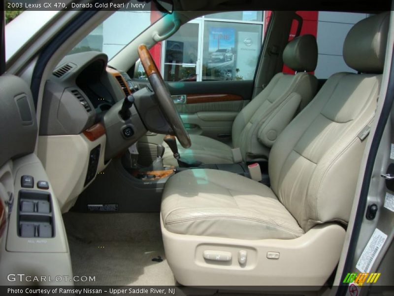Dorado Gold Pearl / Ivory 2003 Lexus GX 470