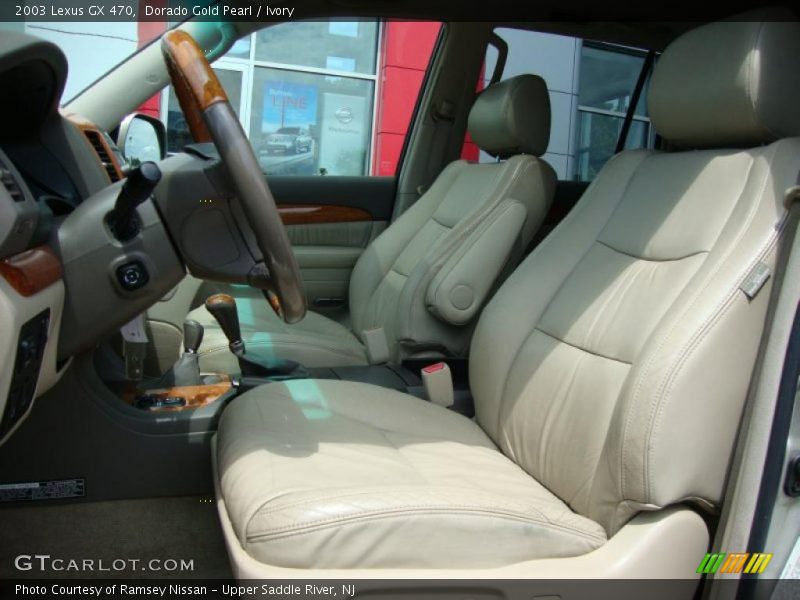Dorado Gold Pearl / Ivory 2003 Lexus GX 470