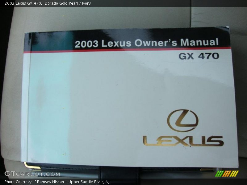 Dorado Gold Pearl / Ivory 2003 Lexus GX 470
