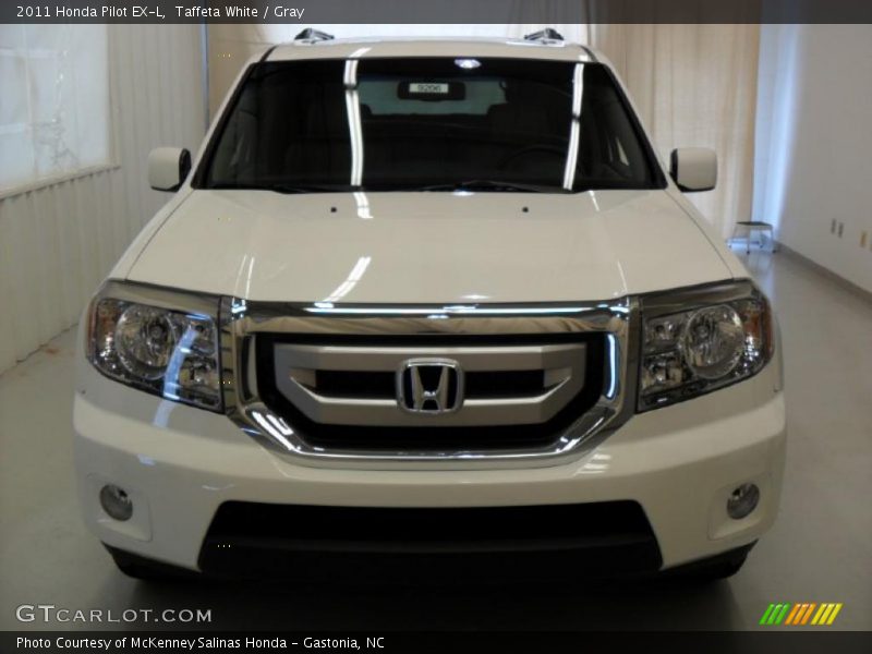 Taffeta White / Gray 2011 Honda Pilot EX-L